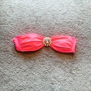 Victoria’s Secret Jeweled Bandeau Bikini Top